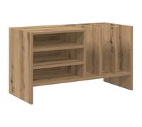 vidaXL Mueble para Discos de Vinilo Roble Artesanal 78.5 x 35 x 45 cm, Sala de Estar, Moderno, Soluciones de Almacenamiento para un Espacio Elegante y Funcional, Organiza tu hogar de Manera eficiente