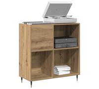 vidaXL Mueble para Discos de Vinilo Roble Artisan 85 x 38 x 89 cm, Sala, Unidad de Almacenamiento Rectangular, estantería Industrial, solución Amplia, mobiliario para casa