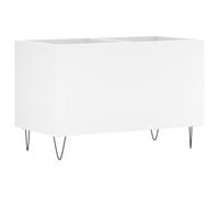 vidaXL Mueble para Discos Madera contrachapada Blanco 74,5x38x48 cm