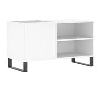 vidaXL Mueble para Discos Madera de ingeniería Blanco 85x38x48 cm
