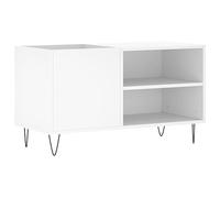 vidaXL Mueble para Discos Madera de ingeniería Blanco 85x38x48 cm