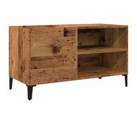 vidaXL Mueble para Discos Madera ingeniería Envejecida 84,5x38x48 cm