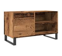 vidaXL Mueble para Discos Madera ingeniería Envejecida 84,5x38x48 cm