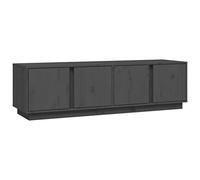 VIDAXL - Mueble para televisión, color gris, 140 x 40 x 40 cm, de madera maciza de pino