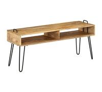 vidaXL Mueble para TV 110x35x45 cm Centro Multimedia Salón Madera Mango Maciza