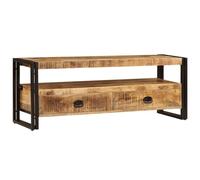 vidaXL Mueble para TV 120x35x45cm Mobiliario de Hogar Casa Madera Maciza Mango