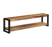 Mueble de TV madera maciza de mango 150x30x40 cm