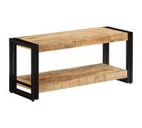 vidaXL Mueble para TV 90x30x40 cm Centro Multimedia Salón Madera Mango Maciza