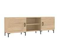 vidaXL Mueble para TV Madera de ingeniería Roble Sonoma 150x30x50 cm