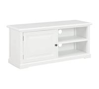 vidaXL Mueble para TV Bricolaje Centro Dispositivos Multimedia Decoración Muebles Mobiliario Casa Hogar Jardín Aparador Orden 90x30x40 cm Blanco