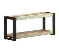 vidaXL Mueble para TV Soporte Armario Aparador Estante Salón Sala de Estar Decoración Entretenimiento de Madera Maciza Reciclada 90x30x40 cm