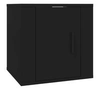 vidaXL Mueble para TV de Pared Negro 40x34,5x40 cm, Mueble de TV, Armario de TV de Pared, Armario Auxiliar, Armario de TV, Soporte de TV, aparador