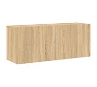 vidaXL Mueble para TV de Pared, Soporte Colgante con Almacenaje, Armario Consola Flotante, Mueble Multimedia para Salón Dormitorio, Roble Sonoma