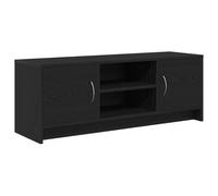 vidaXL Mueble para TV de Roble Negro, 102x30x37,5 cm, Madera de ingeniería