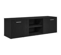 vidaXL Mueble para TV de Roble Negro, 120x34x37 cm, Madera de ingeniería