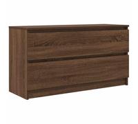 vidaXL Mueble para TV Madera contrachapada marrón Roble 100x35x54 cm, Soporte de TV, aparador de TV, Mueble de Alta fidelidad, Banco de TV