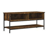 vidaXL Mueble para TV Madera contrachapada Roble Ahumado 100x35x45 cm, Soporte de TV, Armario Auxiliar, Mueble Multimedia, Armario de TV, aparador