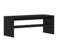 vidaXL Mueble para TV Madera contrachapada Roble negro100x40x40 cm, Soporte de TV, Banco de TV, Muebles para Equipos de música, aparador de TV