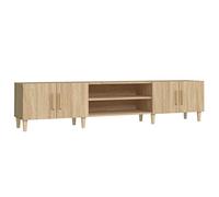 vidaXL Mueble para TV Madera contrachapada Roble Sonoma 180x31,5x40 cm