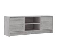 vidaXL Mueble para TV Madera de ingeniería Gris Sonoma 102x30x37,5 cm
