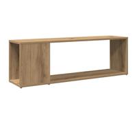 Mueble de tv panoramic compartimento abierto roble 32x100x24 cm