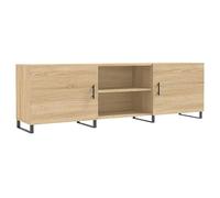 vidaXL Mueble para TV Madera de ingeniería Roble Sonoma 150x30x50 cm, Soporte de TV, Mueble para Equipos de música, Mueble Auxiliar, Mueble Multimedia