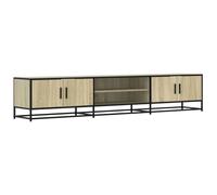 vidaXL Mueble para TV Madera de ingeniería Roble Sonoma 210x35x41 cm, Soporte de TV, aparador de TV, Mueble de televisor, Banco de TV