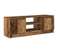 vidaXL Mueble para TV Madera ingeniería Madera Envejecida 102x30x36 cm, Soporte de TV, Mueble Multimedia, Mueble Auxiliar, Mueble de TV