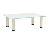 vidaXL Mueble para TV Mesa Soporte Aparador Estante Salón Sala de Estar Decoración Entretenimiento Moderno de Vidrio Templado Esmerilado 40x35x17 cm