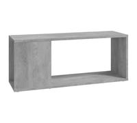 vidaXL Mueble para TV Soporte Mobiliario Aparador Armario Estante Salón Sala de Estar Dormitorio Decoración Contrachapada Gris Hormigón 80x24x32 cm