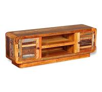 vidaXL Mueble TV 120x30x40 Mueble Auxiliar Aparador Televisor Madera Reciclada