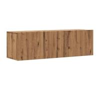 vidaXL Mueble TV de Pared Madera ingeniería Roble Artisan 100x30x30 cm