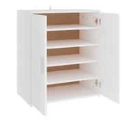 Vidaxl mueble zapatero de madera de ingeniería blanco 60x35x70 cm