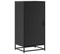 vidaXL Mueble Zapatero de Madera de ingeniería Negro 48x38x97,5 cm