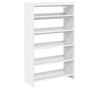 vidaXL Mueble Zapatero Madera contrachapada Blanco 60x25x100 cm
