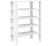 vidaXL Mueble Zapatero Madera contrachapada Blanco 61x32x87,5 cm