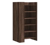 Vidaxl mueble zapatero madera de ingenería marrón roble 52x37,5x100 cm