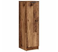 vidaXL Mueble Zapatero Madera de ingeniería Envejecida 29,5x35x100,5cm