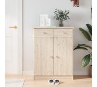 vidaXL Mueble zapatero madera de pino 77x35x96 cm, mueble zapatero, organizador de zapatos, zapatero, armario zapatero