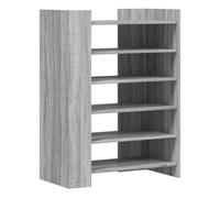 Vidaxl mueble zapatero madera ingeniería gris sonoma 74,5x37,5x100 cm