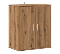 vidaXL Mueble Zapatero Madera ingeniería Roble Artisan 60x35x70 cm