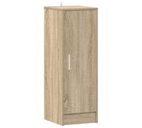 vidaXL Mueble Zapatero Organizador de Zapatos Armario Pasillo Almacenaje Taburete Puf Caja Banco Estantería de Contrachapada Roble Sonoma 32x35x92 cm