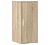 vidaXL Mueble Zapatero Organizador de Zapatos Armario Pasillo Almacenaje Vestidor Dormitorio Caja Estante de Contrachapada Roble Sonoma 32x35x70 cm