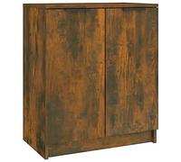 vidaXL Mueble Zapatero Soporte Entrada Pasillo Mobiliario Armario Almacenamiento Estantería Organizador en Casa Madera Contrachapada Color Roble