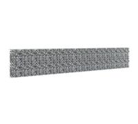 vidaXL Muro de gaviones con cubiertas de acero galvanizado para pared de piedras