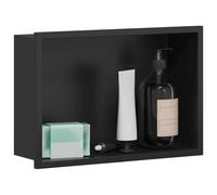 vidaXL Solución de Almacenamiento para baño, nicho de Ducha con diseño Moderno, Accesorio Rectangular, Mejora para el hogar, Acero Inoxidable, Ahorra Espacio