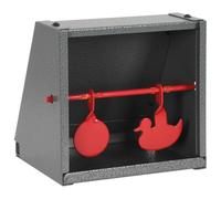 vidaXL Objetivo de Tiro de Dos Figuras Redondo y Diseño Pato Diana Tiro Caza Accesorios Tiro Precisión Entrenamiento Competiciones Sin Montaje