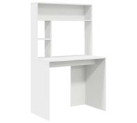 vidaXL Oficina de Estudio para el Hogar, Mesa Moderna, Esquina de Trabajo para Estudiantes, Diseño Contemporáneo y Práctico