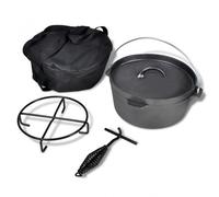 VidaXL Olla Holandesa con Tapa 4.2L + Accesorios