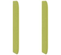 vidaXL Oreja de cabecero Gris 80 x 16 x 4 cm Tela, Actualiza tu Dormitorio con un cabecero de Tela Moderno, diseño Funcional y Comodidad para tu hogar